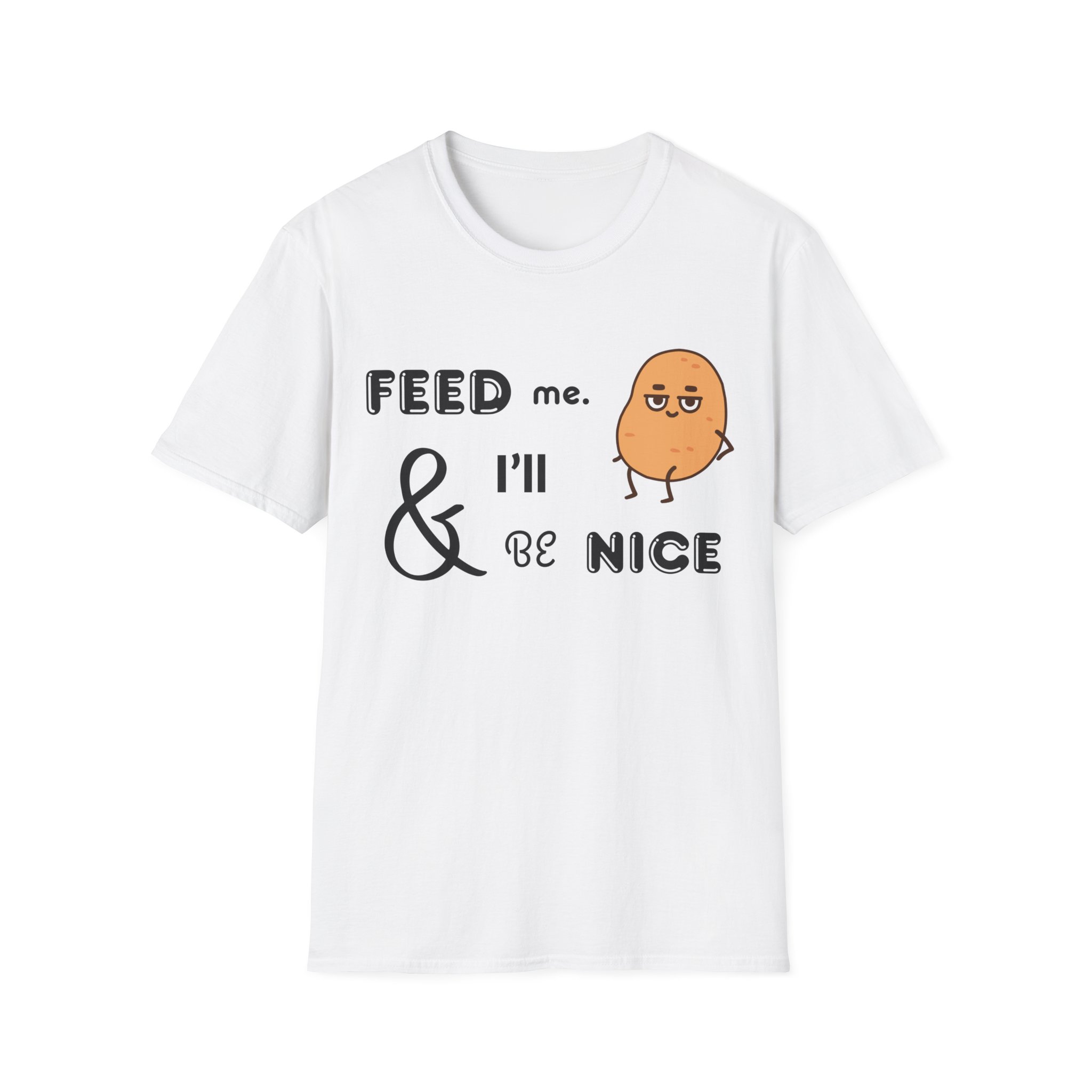 feed me and i’ll be nice shirt – funny foodie couch potato t shirt, hungry mood tee, cute snack lover graphic tee feed me and i’ll be nice shirt – funny foodie couch potato t shirt, hungry mood tee, cute snack lover graphic tee