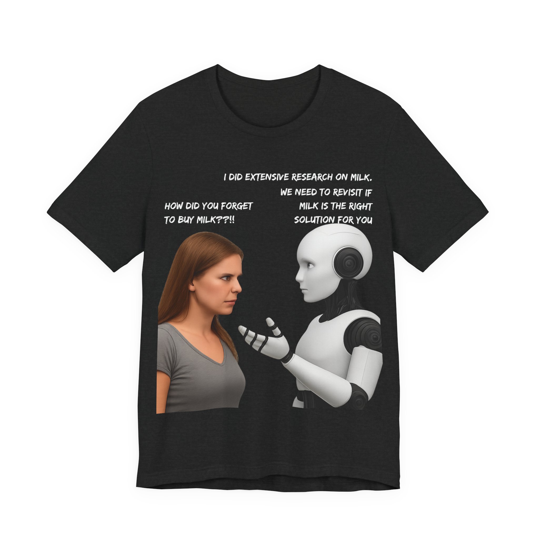 ai forgot the milk – anti help ai assistant t shirt funny ai overthinking meme tee ai overcomplicates situation graphic tee funny ai moments ai forgot the milk – anti help ai assistant t shirt funny ai overthinking meme tee ai overcomplicates situation graphic tee funny ai moments