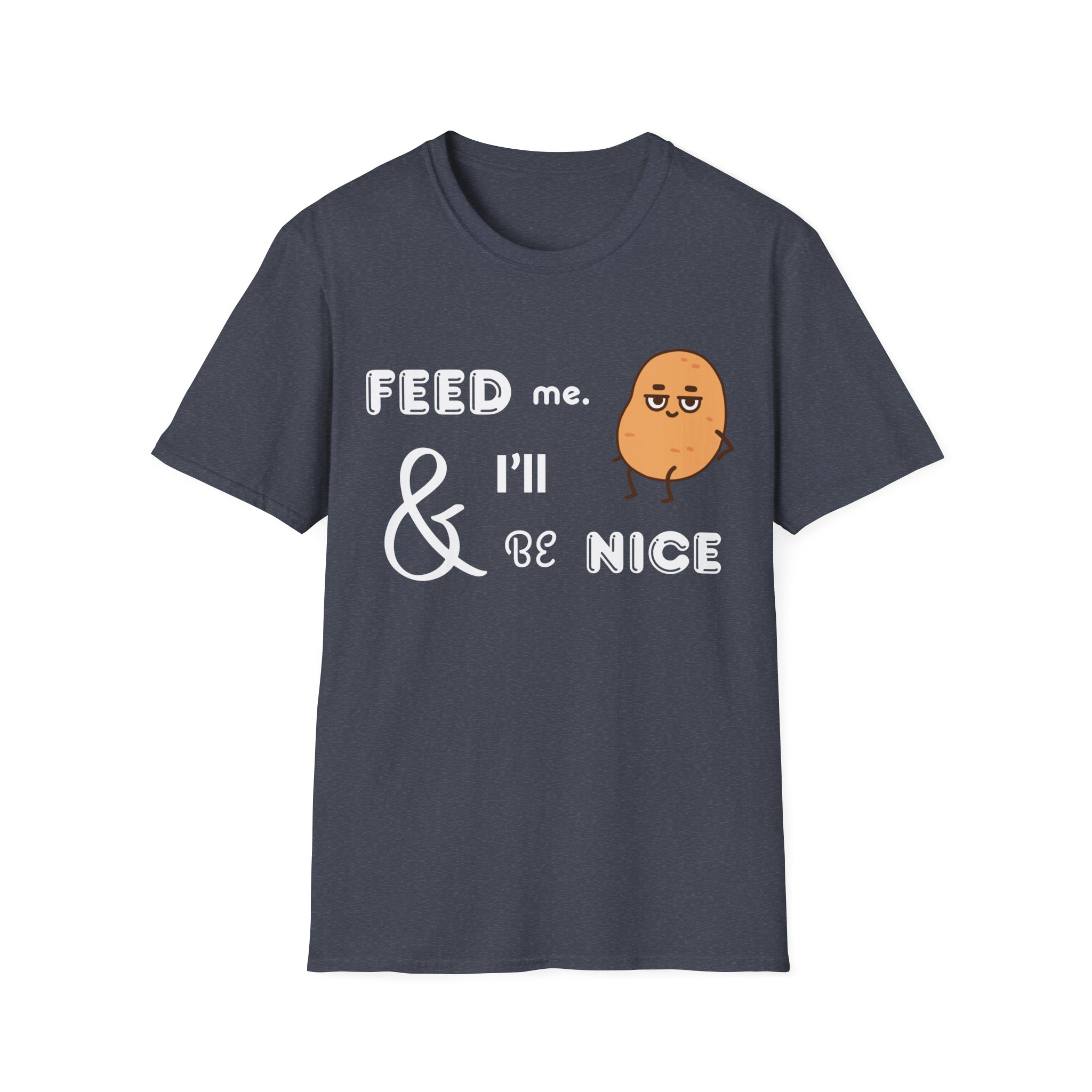 feed me and i’ll be nice shirt – funny foodie couch potato t shirt, hungry mood tee, cute snack lover graphic tee feed me and i’ll be nice shirt – funny foodie couch potato t shirt, hungry mood tee, cute snack lover graphic tee