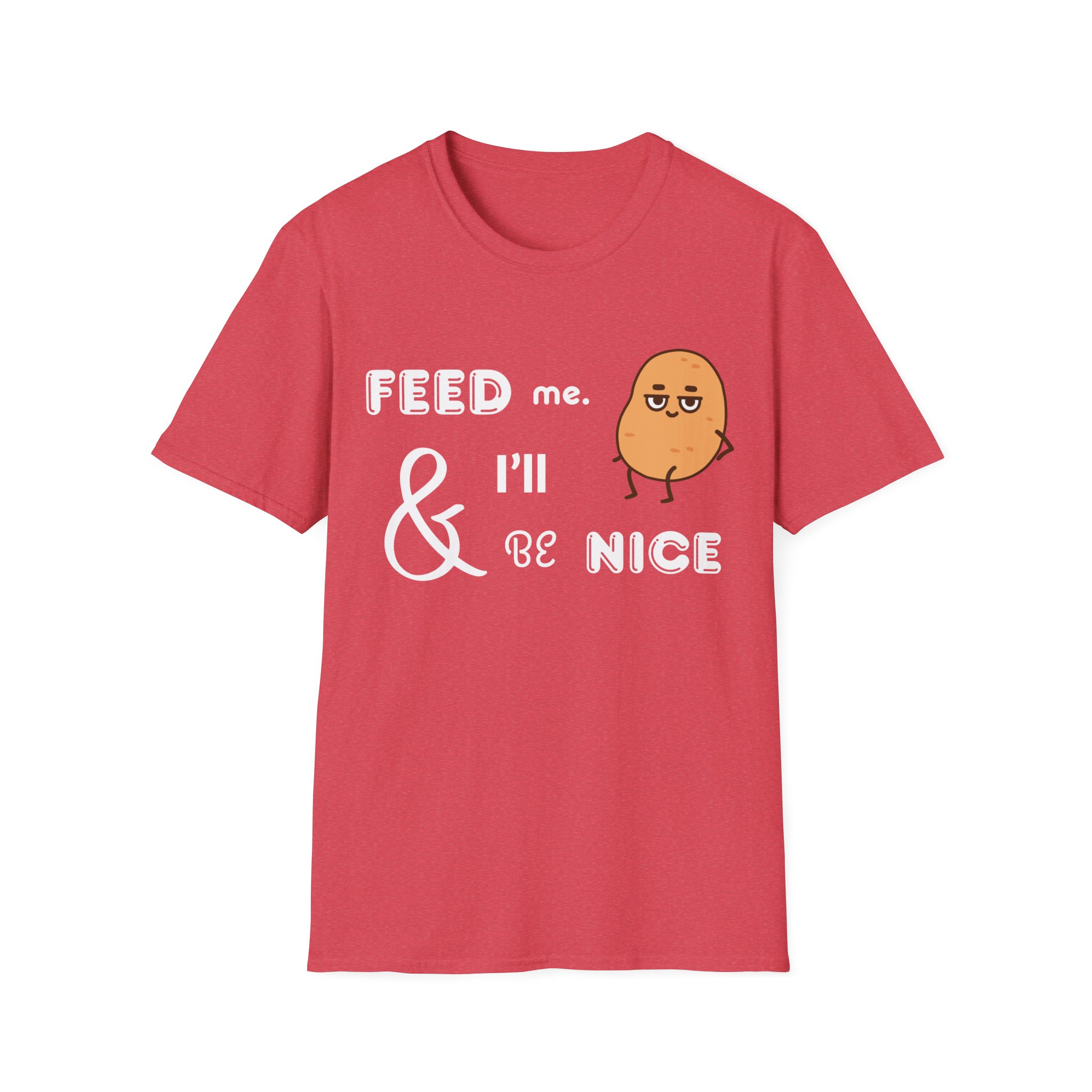 feed me and i’ll be nice shirt – funny foodie couch potato t shirt, hungry mood tee, cute snack lover graphic tee feed me and i’ll be nice shirt – funny foodie couch potato t shirt, hungry mood tee, cute snack lover graphic tee