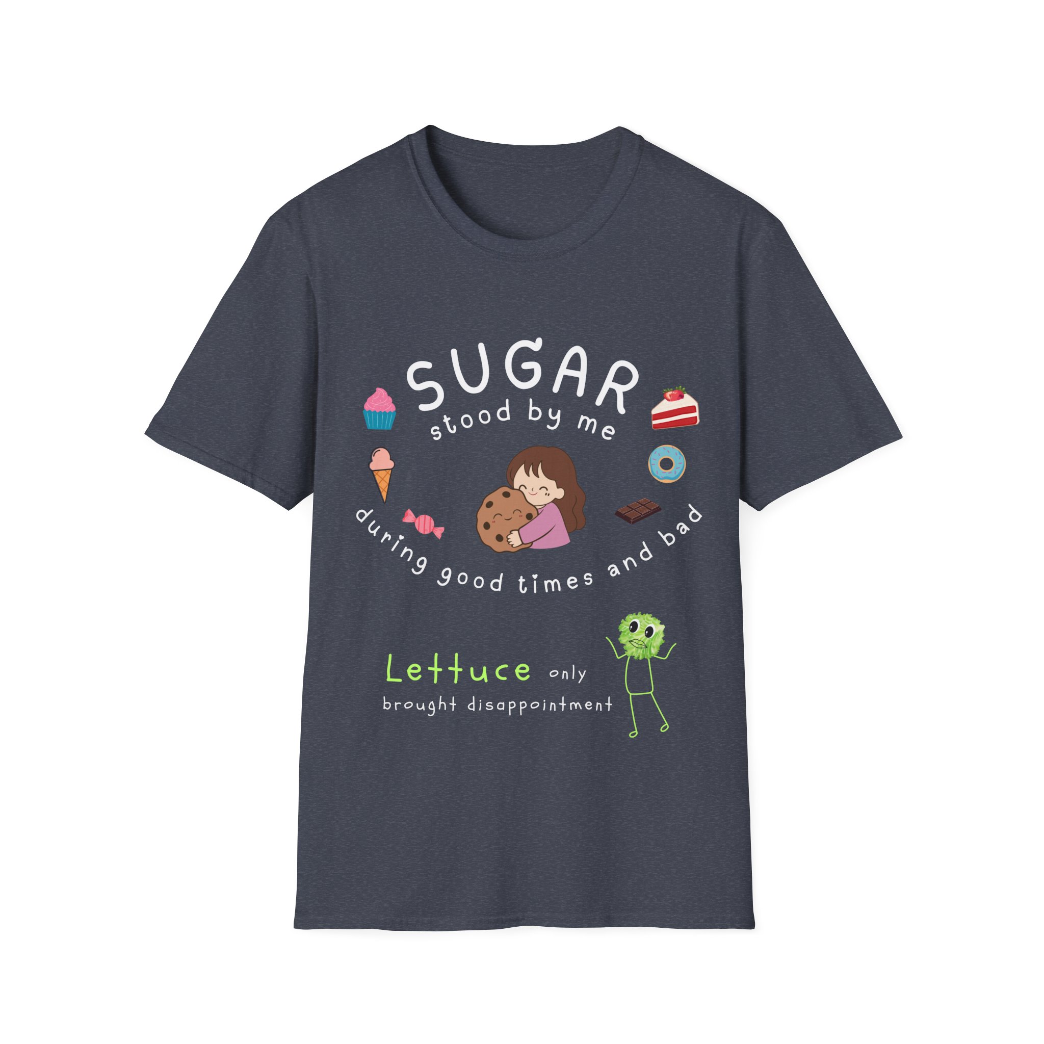 sugar stood by me funny foodie t shirt – cute dessert lover tee for sweet tooth humans graphic tee pun sugar stood by me funny foodie t shirt – cute dessert lover tee for sweet tooth humans graphic tee pun