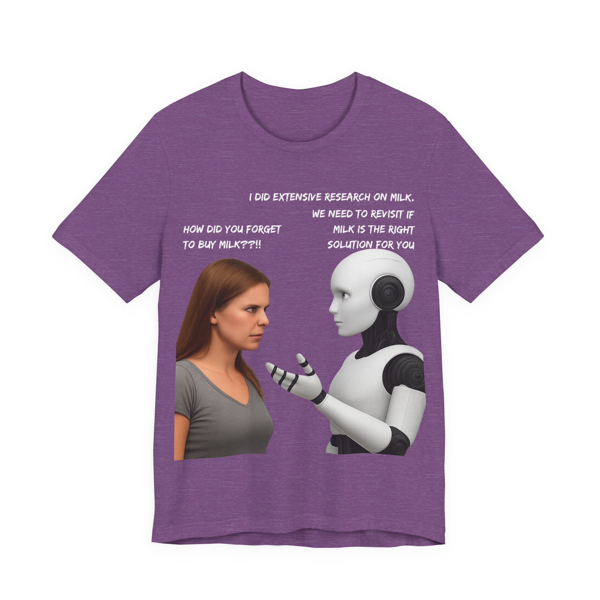 ai forgot the milk – anti help ai assistant t shirt funny ai overthinking meme tee ai overcomplicates situation graphic tee funny ai moments ai forgot the milk – anti help ai assistant t shirt funny ai overthinking meme tee ai overcomplicates situation graphic tee funny ai moments