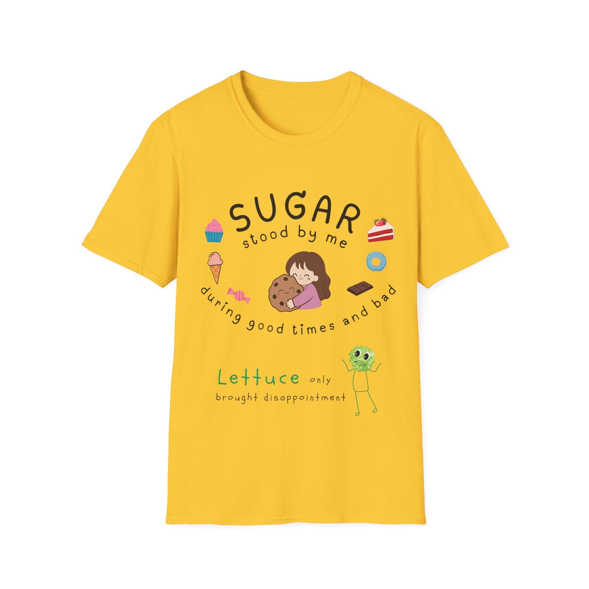 sugar stood by me funny foodie t shirt – cute dessert lover tee for sweet tooth humans graphic tee pun sugar stood by me funny foodie t shirt – cute dessert lover tee for sweet tooth humans graphic tee pun