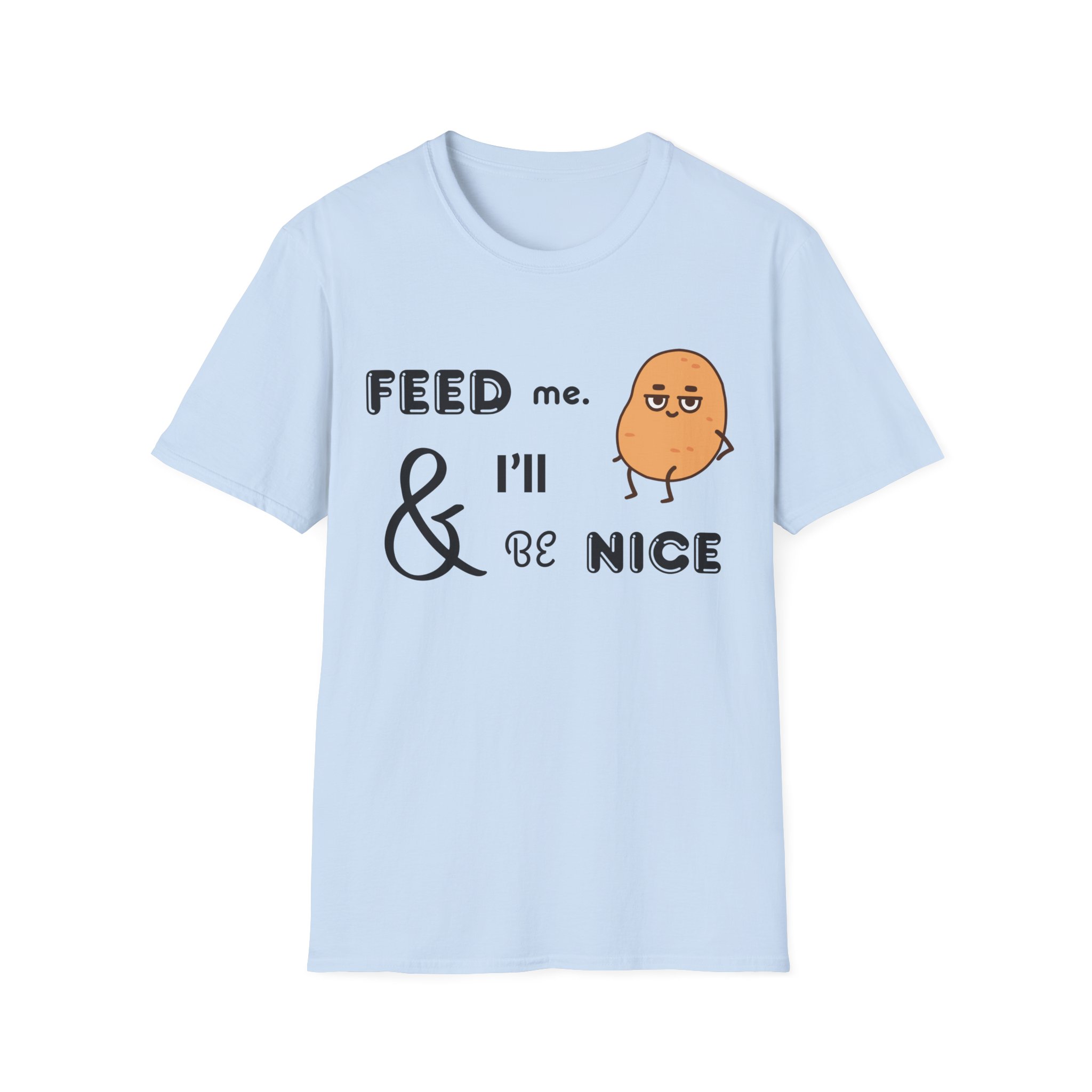 feed me and i’ll be nice shirt – funny foodie couch potato t shirt, hungry mood tee, cute snack lover graphic tee feed me and i’ll be nice shirt – funny foodie couch potato t shirt, hungry mood tee, cute snack lover graphic tee