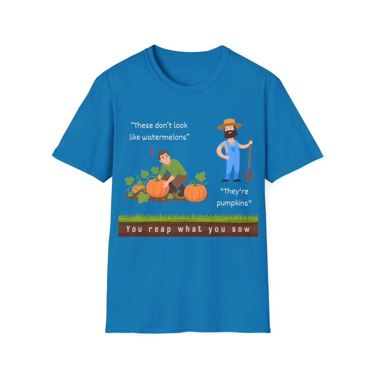 you reap what you sow inspirational life lesson graphic tee gildan 64000 softstyle shirt funny farmer t shirt