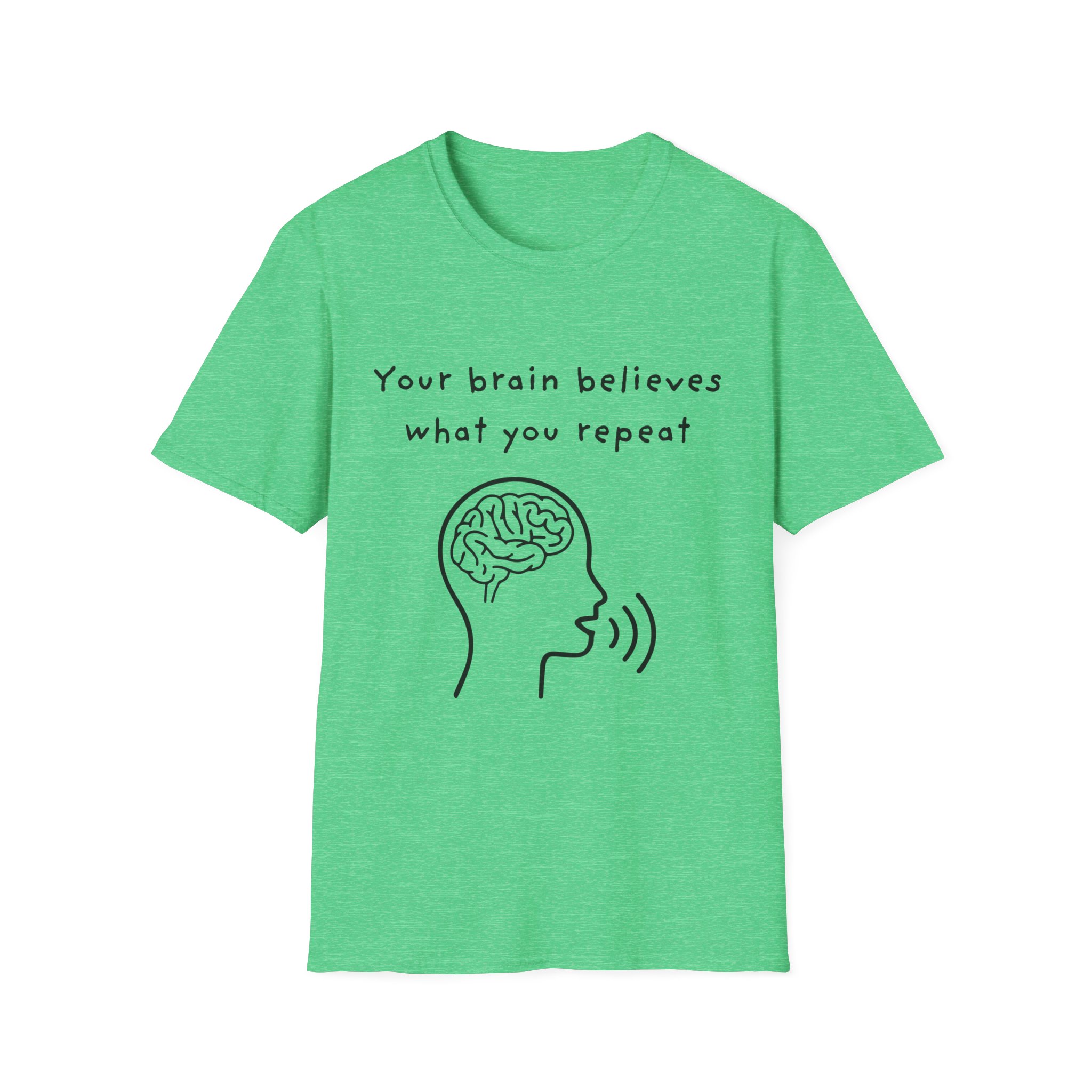 your brain believes what you repeat neuroplasticity self growth mindset shirt positive affirmation tee motivational inspirational t shirt graphic tee gildan 64000 your brain believes what you repeat neuroplasticity self growth mindset shirt positive affirmation tee motivational inspirational t shirt graphic tee gildan 64000