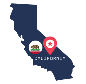 california map